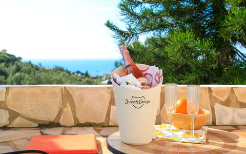 Villa Esperanza: Aliments, Serveware, Fruit, Produire, Parapluie, Mobilier De Jardin, Petit Déjeuner