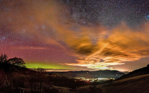 Betty'S Bothy: Ciel, La Nature, Horizon, Écorégion, Nuit, Colline, Crépuscule, Soirée