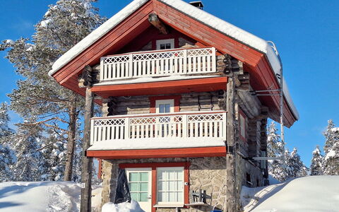 Aurora: Bois, Maison, Chalet, Domicile, Toit, L'Hiver, Gelé, Siding, Neige, Cabane En Rondins