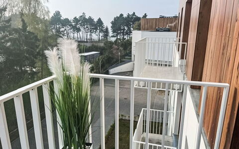 Gąski: Appartement, Ombre, Balcon, Chaise, Mobilier De Jardin, Recours, Hôtel, Eco Hôtel, Villa