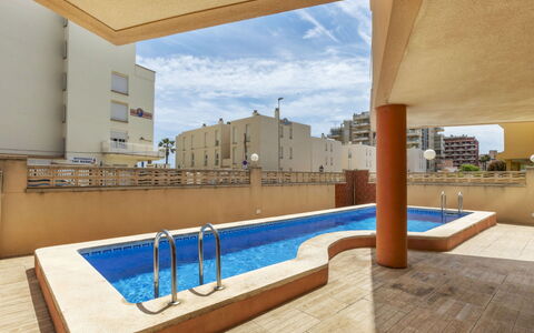 Noelia: Appartement, Condominium, Balcon, Mobilier De Jardin, Chaise, Hôtel, Cour, Recours