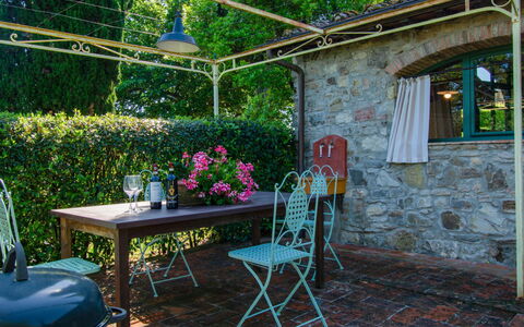 Il Fienile: Arbuste, Zone Résidentielle, Domicile, Biens, Jardin, Pelouse, Aménagement Paysager, Cour, Manoir, Villa