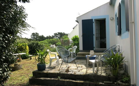 Charme de Samzun: Mer, Côte, Plage, Océan, Ombre, Balcon, Planche, Mobilier De Jardin