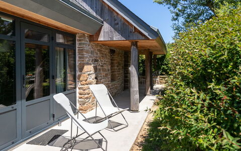 Le Préau: Appartement, Ombre, Hôtel, Piscine, Balcon