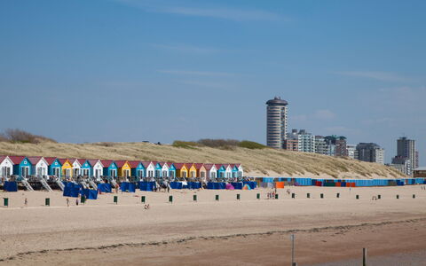 Vlissingen 600: Bleu, Horizon, Le Sable, Côte, Plage, Mer, Rive