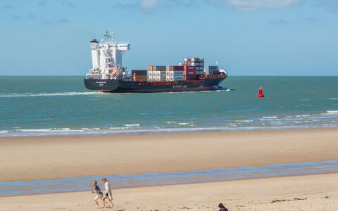 Vlissingen 600: Bateau, Navire, Mer, Voie Navigable, Océan, Plage, Cotiers Et Relief Océaniques, Côte, Navire