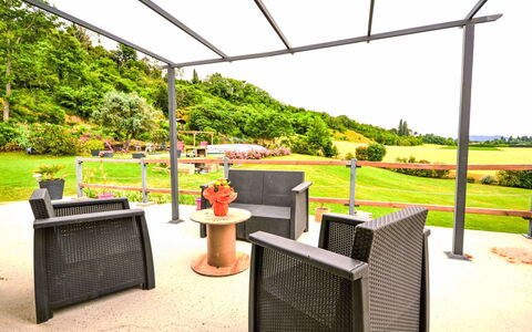 Douce Campagne: Jardin, Mobilier De Jardin, Recours, Ombre, Loisir, Pelouse, Eco Hôtel, Aménagement Paysager, Tente, Parc