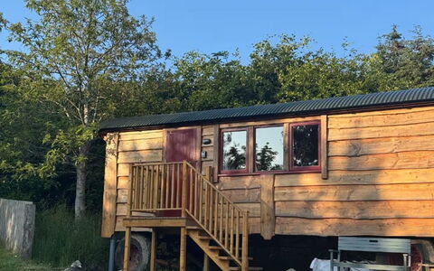 Shepherds Hut: Piscine, Ombre, Recours, Aménagement Paysager, Ville Resort, Clôture, Hôtel, Station Balnéaire