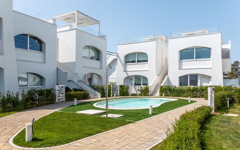 Perla Costa Conero: Ombre, Villa, Balcon, Hôtel, Piscine, Recours