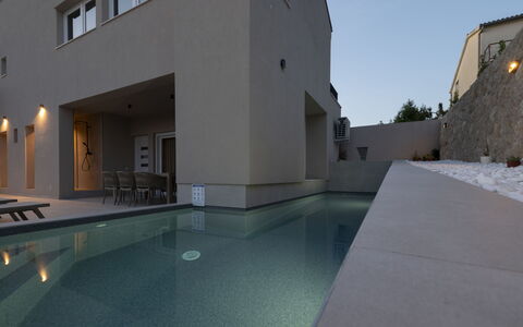 Ivica & Marica: Mur, Architecture, Piscine, Zone Résidentielle, Domicile, Composite, Béton, Biens, Ombre, Conception