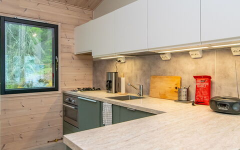 Sarppala: Comptoir, Sol, Cuisine, Bois, Design Intérieur, Sol, Plafond, Meubles, Évier, Appareil De Cuisine