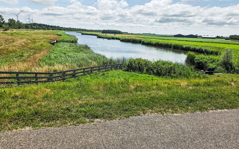 De Wieringerheid 164: Ciel, Nuage, Vert, Ressources En Eau, Plan D'Eau, Environnement Naturel, Paysage Naturel, Voie Navigable, Prairie, Horizon