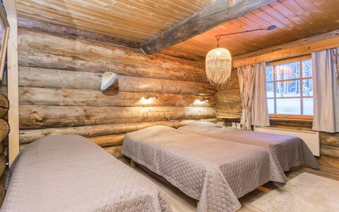 Lumikenttien Kutsu: Bois, Sol, Sol, Plafond, Chambre, Design Intérieur, Lit, Literie, Drap De Lit, Parquet
