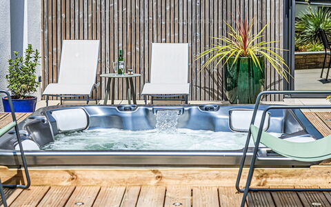 Villa du Fort Espagnol: Mobilier De Jardin, Composite, Piscine, Chaise, Recours, Plante D'Appartement, Plate-Forme, Conception, Patio