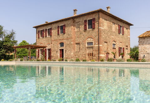 Villa Leone Reale: Biens, Piscine, Hacienda, Brique, Ferme, Villa, Maison Historique, Manoir, Eco Hôtel, Arrière-Cour