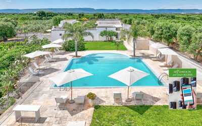 Logement:&nbsp;Deluxe Room Camelia by Raro Rooms - Masseria Lamag