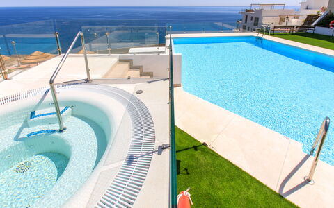 D'Mediterranea Private Pool & Sauna: Bleu, Piscine, Appartement, Recours, Mer, Balcon, Hôtel, Station Balnéaire, Condominium, Villa