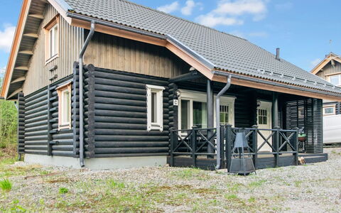 Karhu: Bois, Siding, Toit, Chalet, Maison, Domicile, Porche, Cabane En Rondins, Batiments Jardin, Ombre