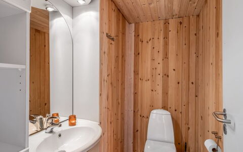 Blesse - 500M to the Fjord: Sol, Mur, Bois, Sol, Design Intérieur, Luminaire Plomberie, Plafond, Lavabo, Salle De Bains, Pièce