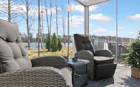 Kesäranta: Mobilier De Jardin, Meubles, Chaise, Le Fer, Osier, Tableau De Plein Air, Patio, Balcon, Accoudoir, Plante D'Appartement