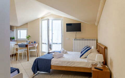 Sweet Conero: Meubles, Design Intérieur, Bois, Chambre, Sol, Sol, Lit, Textile, Pièce, Plafond