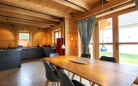 Seeblick 21: Bois, Sol, Meubles, Design Intérieur, Sol, Parquet, Dur, Domicile, Table Cuisine Et Salle A Manger, Tache De Bois