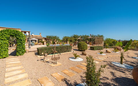 Ses Terrasses: Paysage, Lot Terre, Jardin, Aménagement Paysager, Hacienda, Biens, Ombre, Cour, Eco Hôtel, Allée