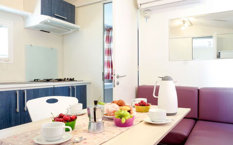 Capalbio 649: Appartement, Plante D'Appartement, Comptoir, Cuisine, Table Cuisine Et Salle A Manger, Appareil De Cuisine, Électroménager