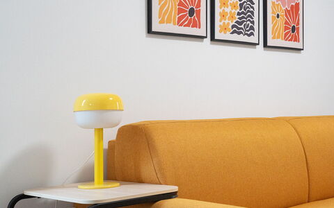 Aselli Home: Meubles, Jaune, Design Intérieur, Canapé, Salon, Table, Sol, Orange, Sol, Éclairage