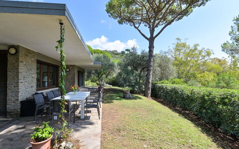 Villa Anna: Maison, Domicile, Toit, Chalet, Arbuste, Siding, Biens, Ferme, Jardin, Aménagement Paysager
