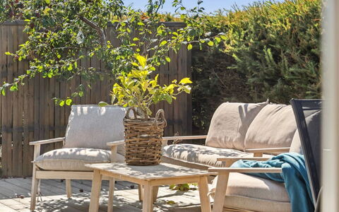 Elvie - 150M from the Sea: Bois, Domicile, Porche, Plate-Forme, Dur, Toit, Tache De Bois, Parquet, Eco Hôtel