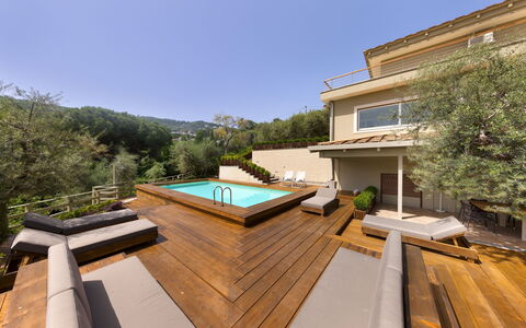 Villantonella: Piscine, Architecture, Recours, Composite, Eco Hôtel, Biens, Plate-Forme, Ombre, Villa, Aménagement Paysager