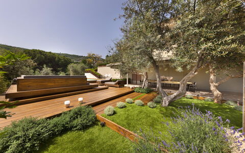 Villantonella: Jardin, Arbuste, Couverture De Sol, Aménagement Paysager, Arrière-Cour, Cour, Ombre, Biens, Passerelle, Eco Hôtel