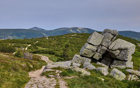 Horní Mísečky: Roche, Paysage, Terrain, Montagnes, Région Sauvage, Substrat Rocheux, Affleurement, Géologie, Est Tombée, Mur De Pierre