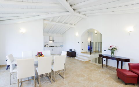 Villa Leccio 2: Design Intérieur, Sol, Plafond, Meubles, Sol, Appartement, Pièce, Canapé, Chaise