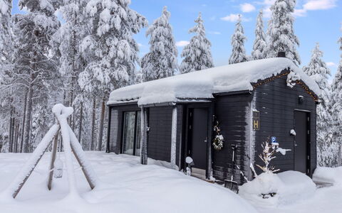 Visit Pyhä Cabins H: Neige, L'Hiver, Branche, Bois, Chalet, Maison, Domicile, Toit, Gelé, Brindille