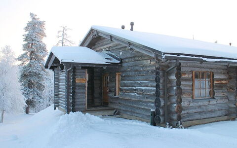 Sokosti - Puilakka 1: Bois, Neige, L'Hiver, Chalet, Gelé, Domicile, Cabane En Rondins, Mélèze, Siding