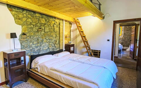 Casetta de Sodoni: Design Intérieur, Bois, Meubles, Sol, Chambre, Plafond, Sol, Pièce, Lit, Domicile