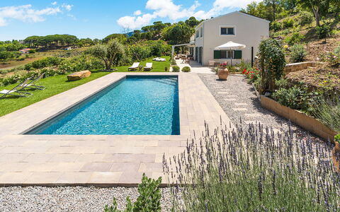 Casaita: Jardin, Piscine, Aménagement Paysager, Passerelle, Biens, Dalle, Arrière-Cour, Recours, Villa, Eco Hôtel