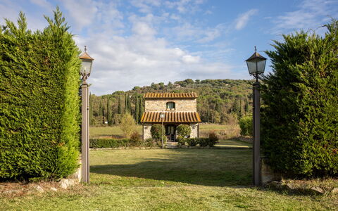 La Casina Honeymoon Cottage, Badia Agnano: Arbuste, Jardin, Aménagement Paysager, Ferme, Hacienda, Haie