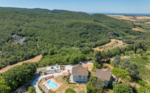 Enda: Vue Du Ciel, Photographie Aérienne, Paysage, Zone Résidentielle, Zone Rurale, Montagnes, Colline, Établissements Humains, Station De Montagne, Biens