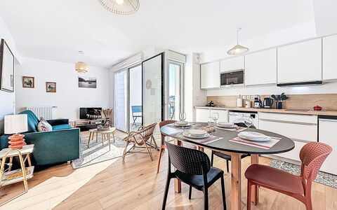 Quiberon 244: Appartement, Balcon, Condominium, Hôtel, Ombre