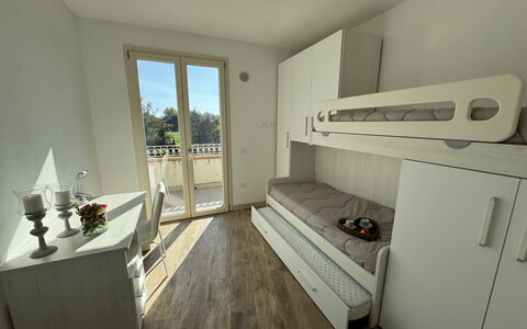 Villa al Glicine: Appartement, Sol, Sol, Pièce, Dortoir, Chambre, Conception, Parquet, Lit