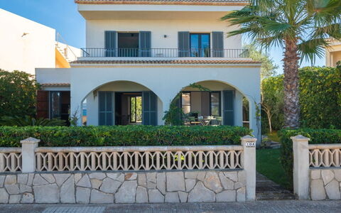 Can Popi: Zone Résidentielle, Domicile, Biens, Balcon, Ombre, Hacienda, Jardin, Aménagement Paysager, Villa, Porche