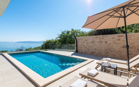 Marmonte: L'Eau, Piscine, Mobilier De Jardin, Composite, Recours, Loisir, Ombre, Balancelle, Parapluie, Eco Hôtel