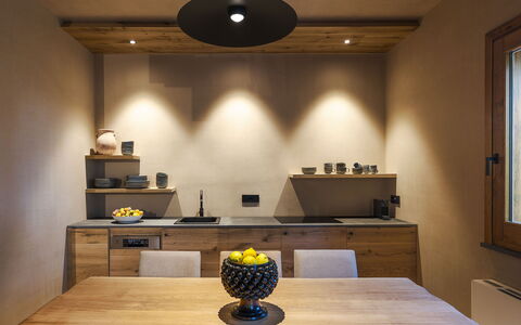 Casa Gibel: Meubles, Design Intérieur, Bois, Sol, Cuisine, Comptoir, Domicile, Sol, Éclairage, Plafond