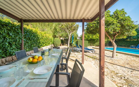 Ca Na Canta: Mobilier De Jardin, Meubles, Ombre, Structure En Plein Air, Porche, Pergola, Jardin, Patio, Tableau De Plein Air, Eco Hôtel
