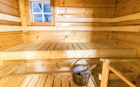 Ylläs-Suppa: Sol, Sauna, Sol, Plafond, Tache De Bois, Dur, Parquet, Planche, Conception, Tuile