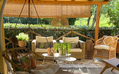 Podere la Botte, Pool, Lari: Meubles, Bois, Mobilier De Jardin, Pot De Fleur, Chaise, Table, Osier, Jardin, Tableau De Plein Air, Patio