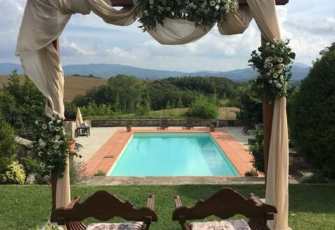 Villa Medicea Lo Sprocco: Un Événement, Pot De Fleur, Jardin, La Cérémonie, Arrière-Cour, Ombre, Cour, Plante D'Appartement